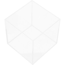 Transparent Goldfish Tank Desktop Fish Tank Square Aquarium Desktop Acrylic