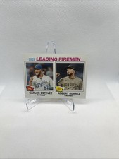 2026 Topps Heritage #8 Carlos Estevez / Robert Suarez LL ROYALS PADRES