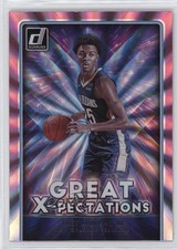 2021 Panini Donruss Great X-Pectations Holo Pink Laser Trey Murphy III #17 1dm4