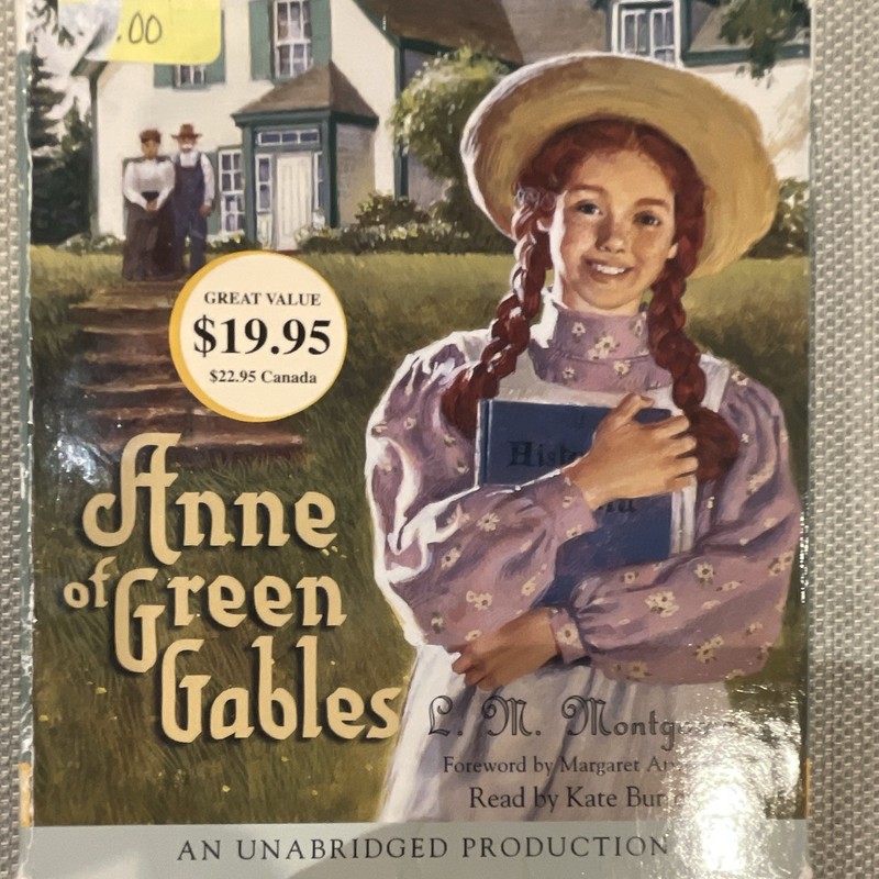 Anne of Green Gables Unabridged Audiobook 10h 22m CD Kate Burton