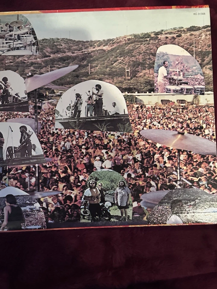 Carlos Santana & Buddy Miles! Live! LP 1972 Columbia KC 31308 1st Press EX/EX - Image 2 of 4