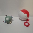 MAGNEMITE Vintage Pokemon Burger King Kids Meal Spinner Top Toy 1999 W PokeBall