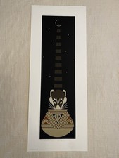 Charles Charley Harper serigraph Titled Potluck Signed numbered