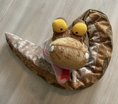 Vintage Disney Kaa Puppet Mouseketoys The Jungle Book Plush Toy RARE Snake
