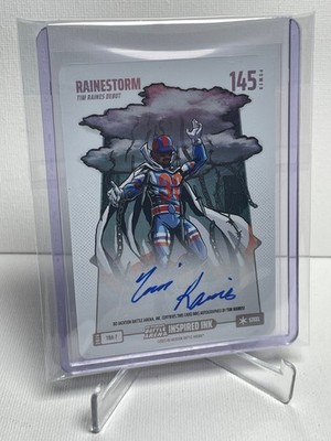 Rainestorm 2026 Bo Jackson Battle Arena Tim Raines Auto Steel 145 HOF Expos 