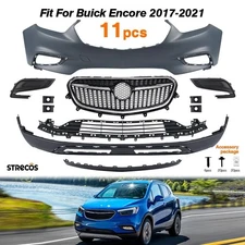 New Fit For 2017-2021 Buick Encore Front Bumper Cover Grille Assembly 42645803