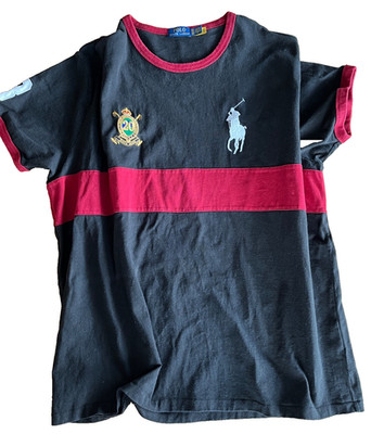 Polo T-Shirt Ralph Lauren Rugby BIG Horse 5XL - XXXXXL Übergröße 3XB LP 119 