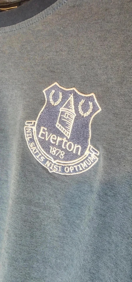 Everton FC Hummel T-Shirt Size M Official Football Fan Top Blue - Image 2 of 4