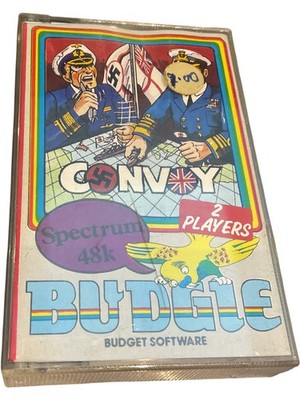 Seltenes Konvoi Spiel ZX Spectrum Sinclair 48K Kassette Budget Software Retro Gaming