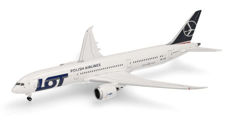 HERPA,BOEING 787-9 D. LOT Polish Airlines SP-LSF, 1/500, HER536646-001