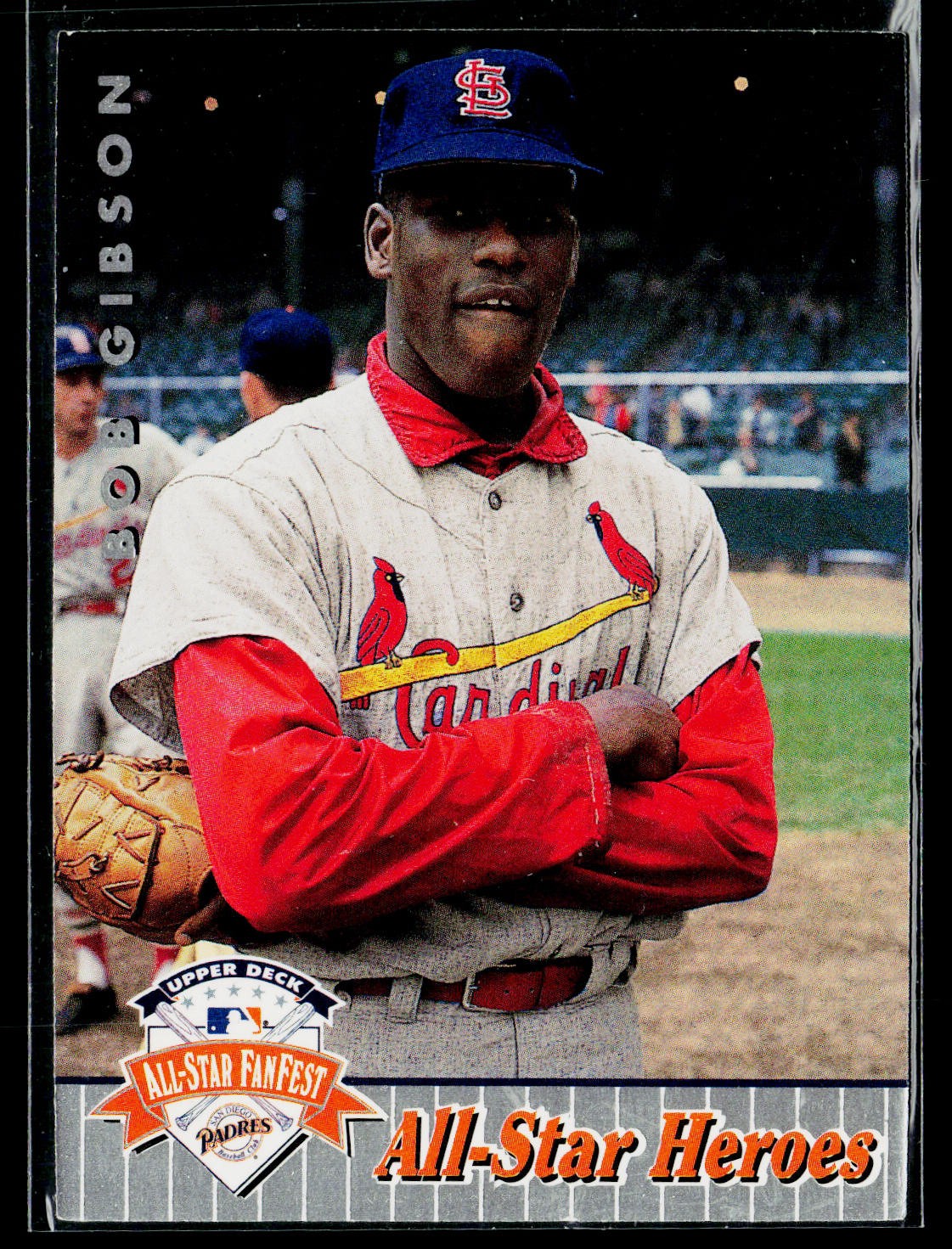 1992 Upper Deck All-Star FanFest #52 Bob Gibson Gold