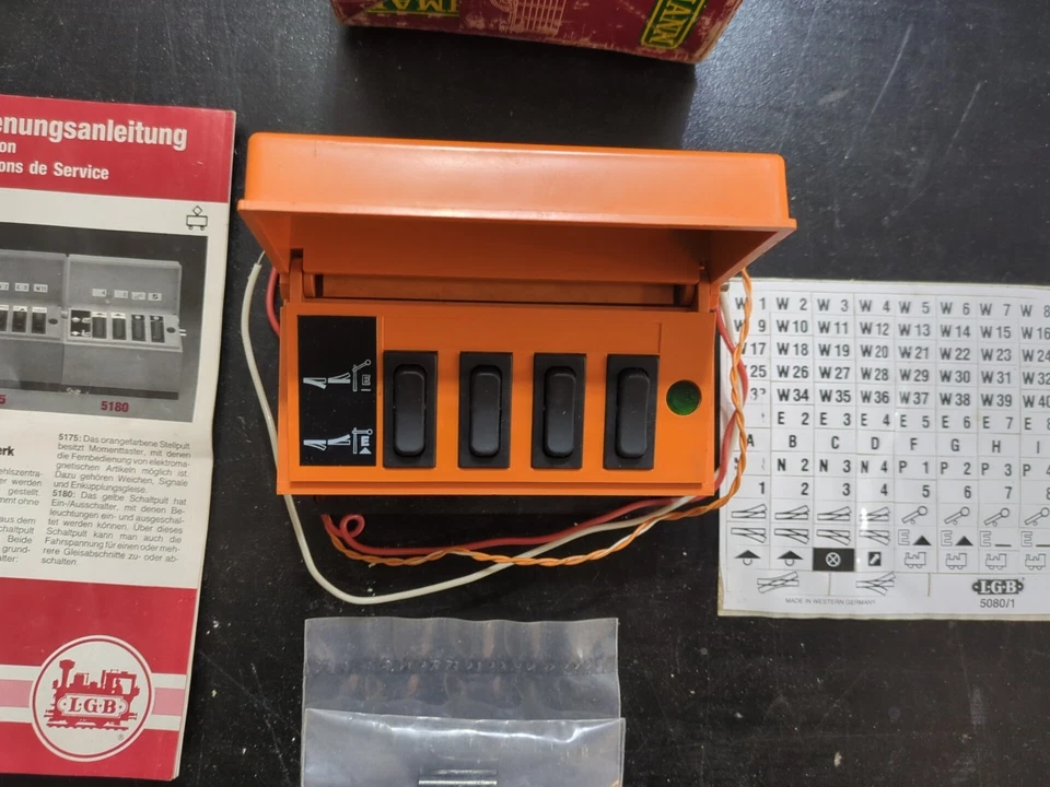 G Gauge - LGB 51750 / LGB 5175 Momentary Switch Controller W/ BOX - Image 2 of 4