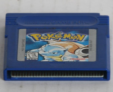 VINTAGE POKEMON BLUE, (Nintendo GameBoy, 1998) DMG-APEE-USA EVERYONE E Blue.