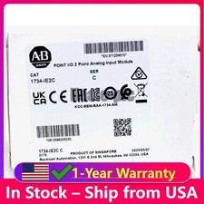 NEW- 1Pc Allen-Bradley 1734-IE2C Input Modules | Ser.:C | Rev.:A02 | FW: 3.005-