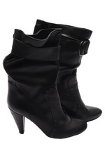 Stivaletto donna FORNARINA numero 38 nero elegante moderno borchie fibbia