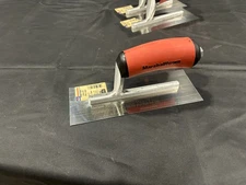 MARSHALLTOWN MINI FINISHING TROWEL W/ SOFT GRIP HANDLE - 8" X 3" (ITEM # 13106)