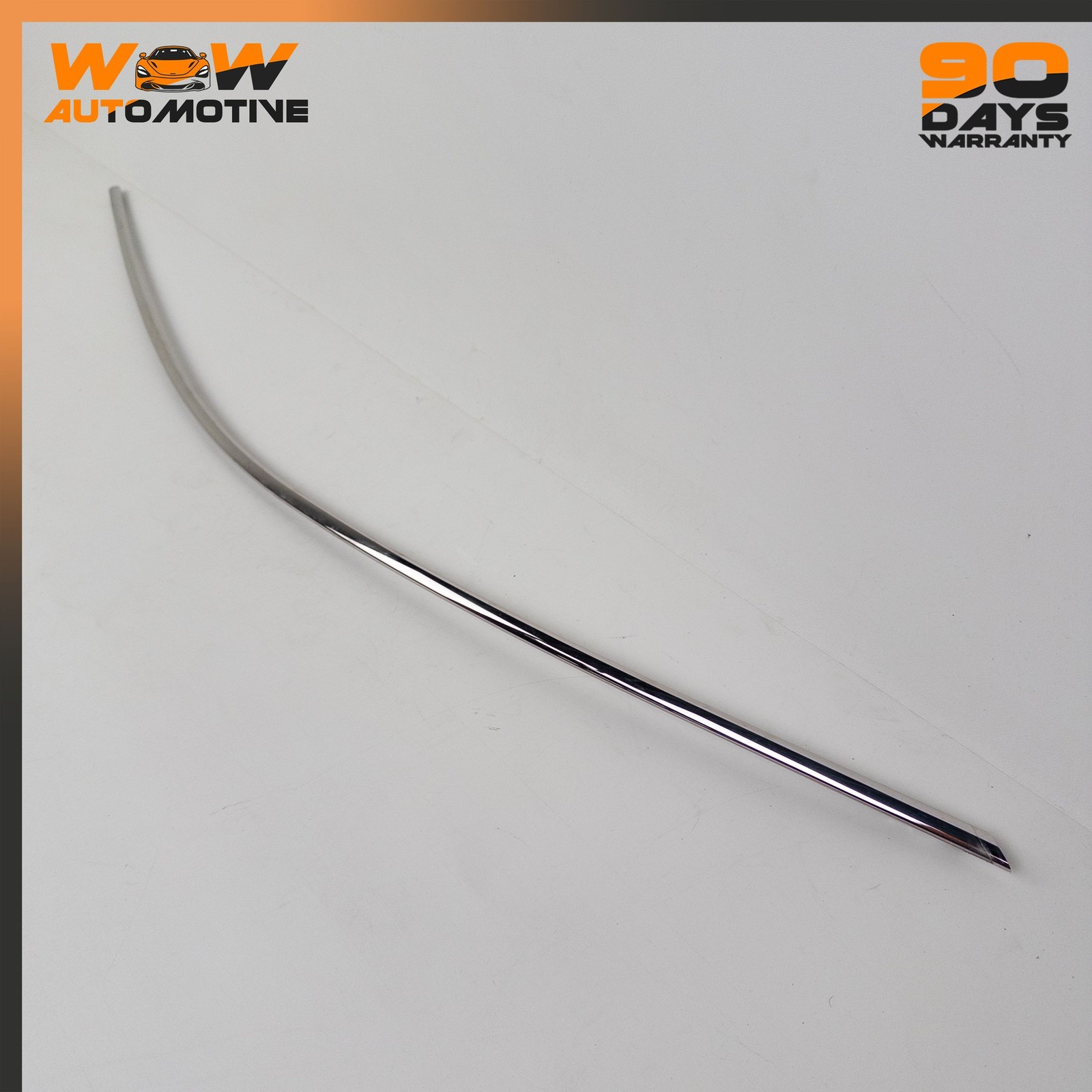 06-13 BENTLEY CONTINENTAL FLYING SPUR SEDAN LEFT UPPER WINDOW MOLDING TRIM OEM