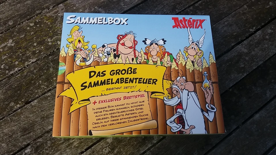 Coffret SAMMELBOX Astérix Das große Sammelabenteuer avec les 20 figurines Neuf - Photo 2/4