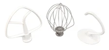 4.5 Qt 3 Piece K45 Attachment Pack for KitchenAid Stand Mixer