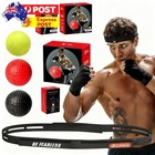 Boxing Head Band Speedball Fight 4 Ball Training Reflex Speed Punch Exercise
