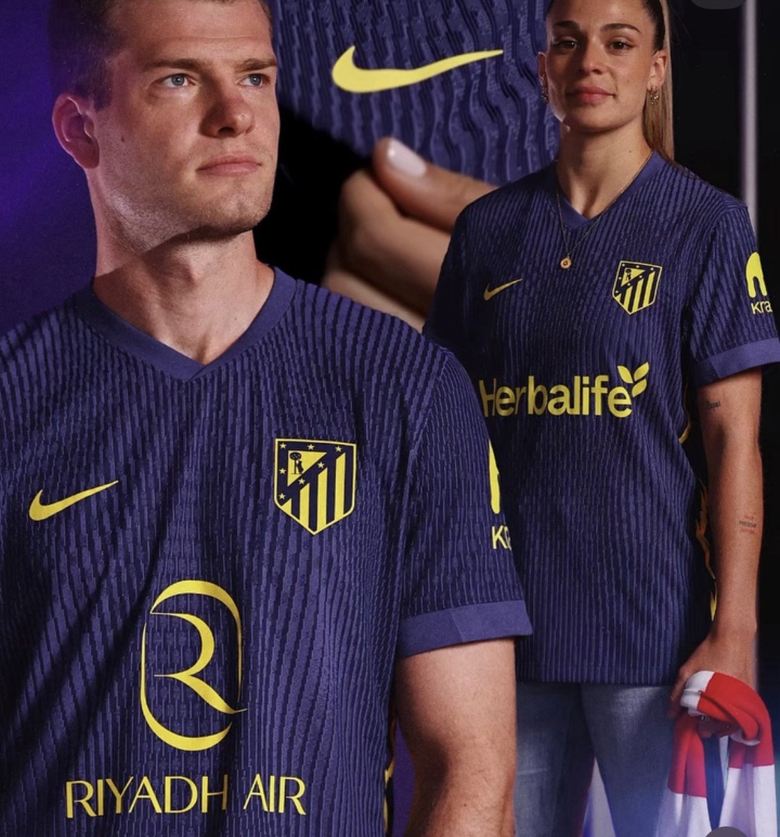 Nike Atletico Madrid 2025-2026 away Jersey HJ4551-425 authentic