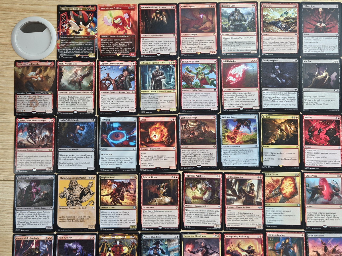 Custom Commander Deck ~ Ring Rebellion ~ Shadow the Hedgehog ~ 100 Card Deck | eBay Custom Commander Deck ~ Ring Rebellion ~ Shadow the Hedgehog ~ 100 Card Deck | eBay