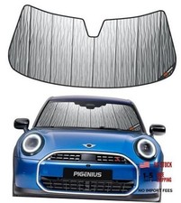 Windshield Sunshade for Mini Cooper Silver Water Ripple for Clubman 2016-2024