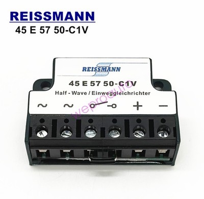 REISSMANN 45 E 57 50-C1V Half Wave Einweggleichrichter brake Rectifier module