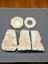 VTG 1977 Nowell’s Mold 341 Ceramic slip mold Christmas Tree With Base mold