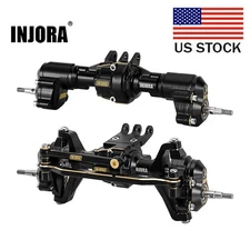 US,INJORA Brass & Aluminum Front Rear Portal Axle for 1/18 Redcat Ascent-18