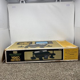 Sears Tele-Games Atari 2600 Heavy Sixer Console With Box TESTED