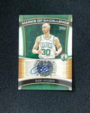 2025-26 Topps Marks Of Excellence #ME-SH Sam Hauser Auto Celtics PZ09