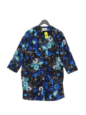 Lavish Alice Shirt Midikleid UK8 in Blau