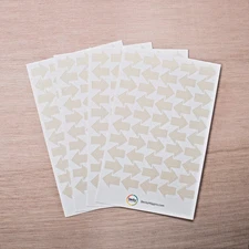PROJECT LIFE (496) TAN ARROW STICKERS scrapbooking CRAFTS (8) SHEETS