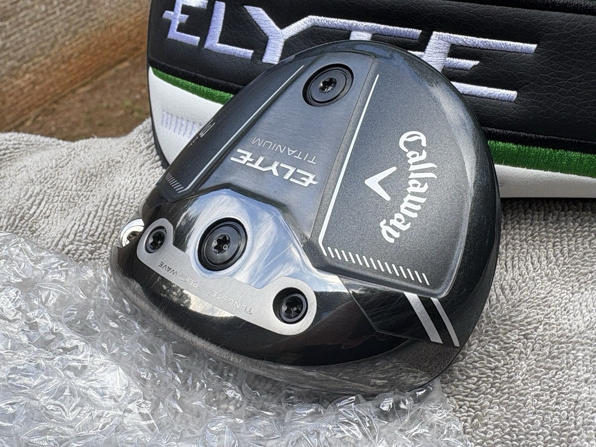 Elyte Titanium 3W HLフェアウェイウッド 16.5° Callaway ELYTE Titanium 3HL 16.5 HEAD ONLY RH 3 Wood HL