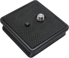41x41mm Tripod Quick Release Plate Camera Mounting Parts Replacement Black