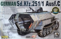 Afv Club AF35078 German Sd.Kfz. 251/1 Ausf. C - First Edition - RaritäT - 1:35