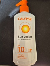Calypso Sun Lotion Pump 12hr Moisturisation SPF 10 200ml 29.95 per litre