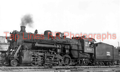 Central of Georgia #604 2-8-2 Birmingham Ala 5-1939  New 5x8 Photos