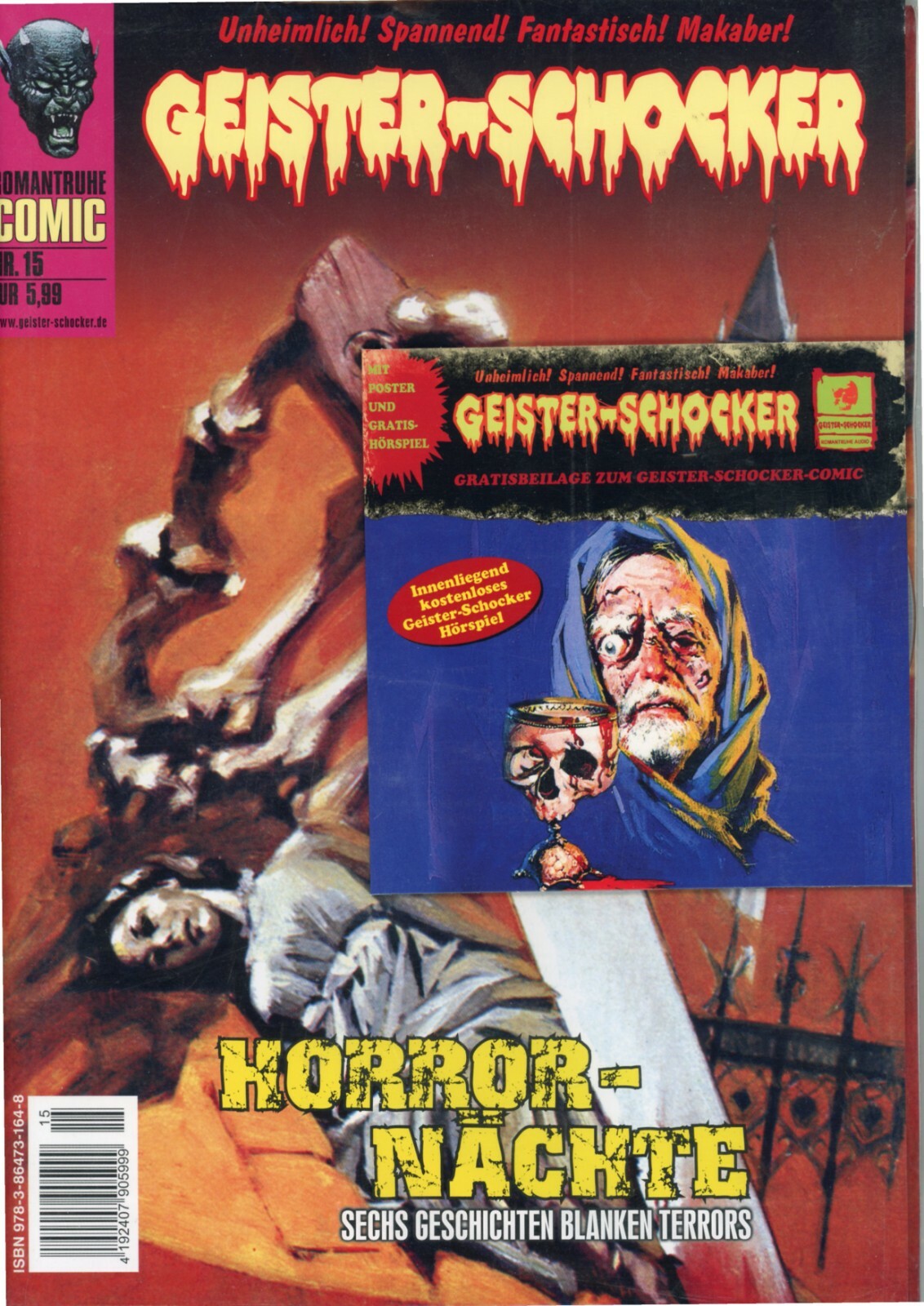 Romantruhe Comic Geister-schocker Mit Dvd_neu Ovp_auswahl