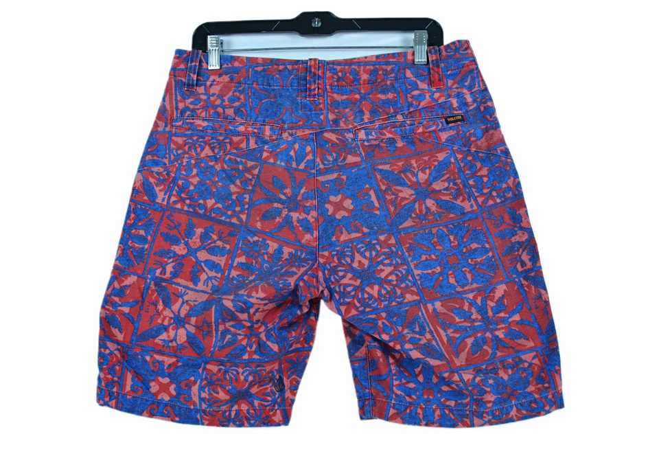 Volcom Shorts Men's 30 Geometric Pattern 9” Inseam Casual - Image 3 of 4