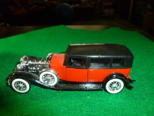 SOLIDO - #4156 - DUESENBERG J - RED AND BLACK - MADE FRANCE - DIECAST - Picture 3 of 5
