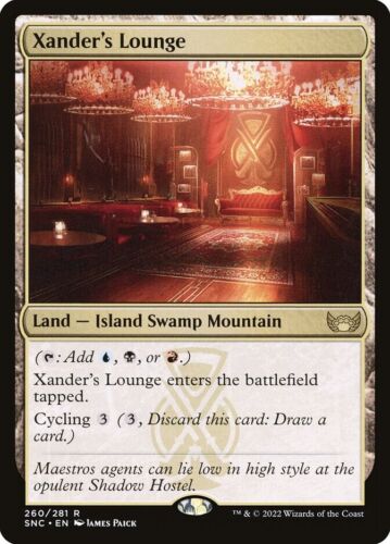 MTG Xander's Lounge Streets of New Capenna 260/281 Regular Rare - Picture 1 of 1