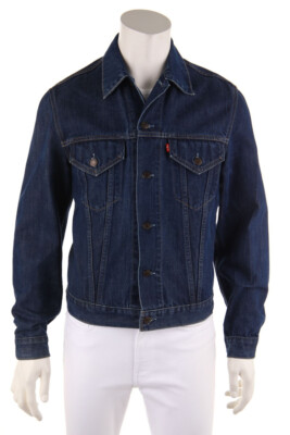 LEVI´S Denim Jacket Logo Application L navy blue