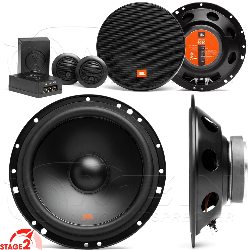 JBL LAUTSPRECHER für OPEL CORSA D 2006-2014 Front Vorn Tür 2-Wege 270W 165 #ANGZ - Bild 2 von 4