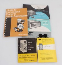 BELL AND HOWELL MOVIE LITATURE, GROUP OF 6