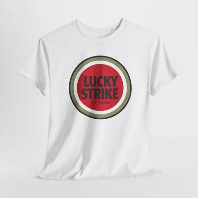 Vintage Lucky Strike Cigarettes Tee, Classic Smoking T-Shirt, Retro Tobacco