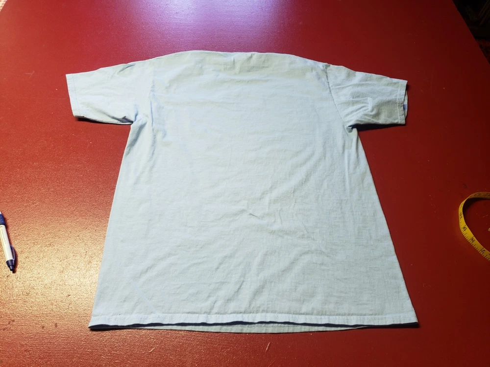 Pickleball T-Shirt Baby Blue L Port & Co. 100% Cotton
