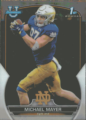 2022 Bowman Chrome University #41 Michael Mayer MINT