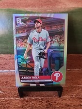 2023 Big League Base Uncommon Rainbow Foil #244 Aaron Nola